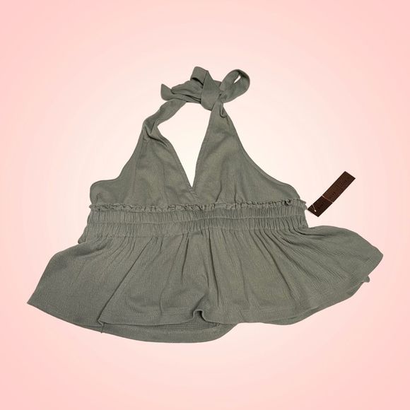 NWT Almost Famous Babydoll Halter - Picture 1 of 3